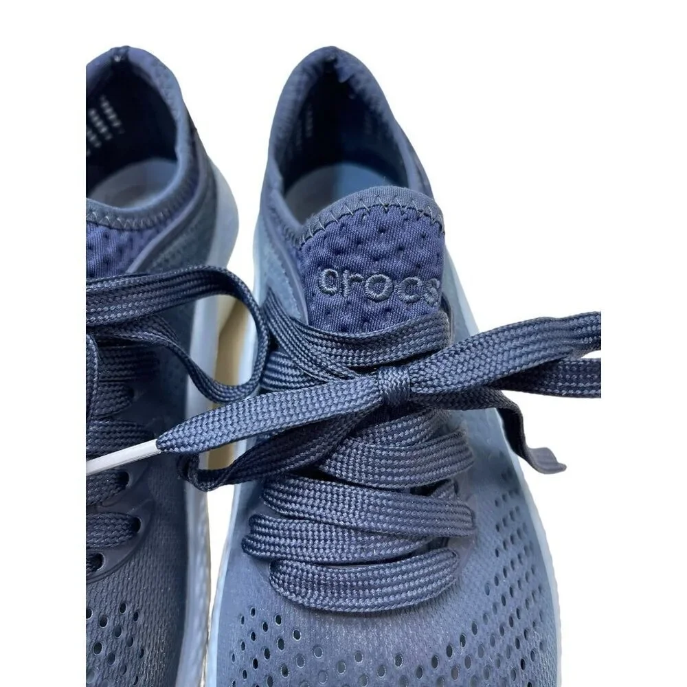 Crocs Womens Literide 360 Pacer Navy Blue Water shoes Size 7